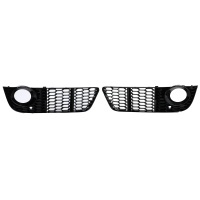Grilles antibrouillard Audi A5 8T 07-11 - Noir brillant - look RS