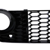 Grilles antibrouillard Audi A5 8T 07-11 - Noir brillant - look RS