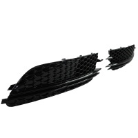 Grilles antibrouillard Audi A6 C7 11-14 - Noir brillant - look RS