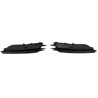 Grilles antibrouillard Audi A6 C7 11-14 - Noir brillant - look RS