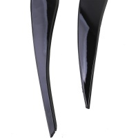 2 Paupieres de phares BMW Serie 3 E90 E91 05-12 - noir brillant