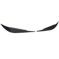 2 Paupieres de phares BMW Serie 4 F32 F33 F36 - noir brillant
