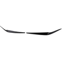 2 Paupieres de phares BMW Serie 5 G30 G31 - noir brillant