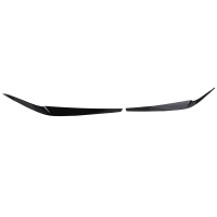 2 Paupieres de phares BMW Serie 5 G30 G31 - noir brillant
