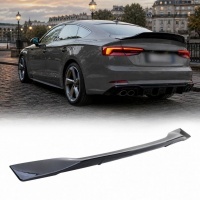 Becquet arrière Ducktail look Performance noir brillant pour Audi A5 F5 Coupé / Sportback 16-20