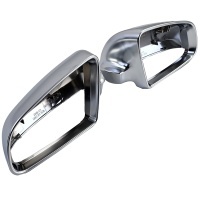 Coques retroviseur Chrome Mat pour Audi A3 8P A4 B6 B7 A6 C6