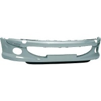 Pare choc avant Sport apprêté avec emplacements antibrouillards pour Peugeot 206 XS / S16 98-09