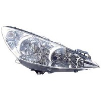 Phare avant droit passager Peugeot 308 07-11 - Chrome