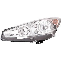 Phare avant gauche conducteur Peugeot 308 11-13 - Chrome