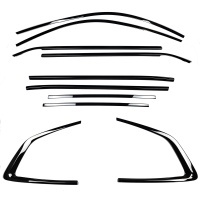 Kit de garnitures de portes Noir Brillant BMW X3 G01 17-24