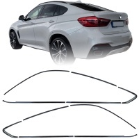 Kit de garnitures de portes Noir Brillant BMW X6 F16 14-19