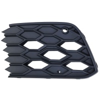 Jeu de grilles de pare choc avant nid d’abeille noir mat pour VW Golf 8 GTI / GTD 19-24