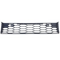 Jeu de grilles de pare choc avant nid d’abeille noir mat pour VW Golf 8 GTI / GTD 19-24
