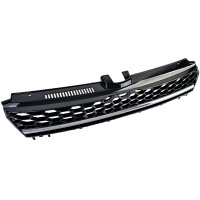 Grille calandre VW Golf 7 (VII) 12-17 - look GTD sans embleme - Noir brillant