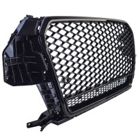 Grille calandre Audi Q3 11-14 - look quattro RSQ3 - Noir Laqué - PDC