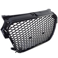 Grille calandre Audi A1 8X 10-14 - Nid d'abeille RS1 - Noir