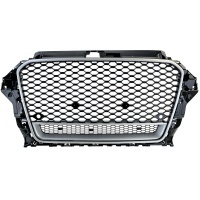 Grille calandre Audi A3 8V 12-16 - look RS3 quattro - Noir Gris - PDC