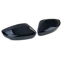2 coques de retroviseur Skoda Fabia NJ 14-22 - Noir Brillant
