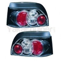 2 Feux arriere Renault Clio 1 91-98 - Noir