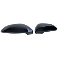 Coques retroviseur Noir Brillant pour VW GOLF 8 19-23 - look R