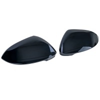 Coques retroviseur Noir Brillant pour VW GOLF 8 19-23 - look R