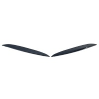 2 Paupieres de phares noir brillant pour VW Golf 4 97-03