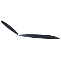 2 Paupieres de phares noir brillant pour VW Golf 4 97-03