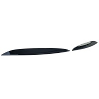 2 Paupieres de phares noir brillant pour VW Golf 4 97-03
