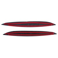 2 Paupieres de phares noir brillant pour VW Golf 4 97-03