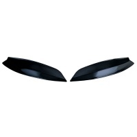 2 Paupieres de phares noir brillant pour VW Golf 5 03-08
