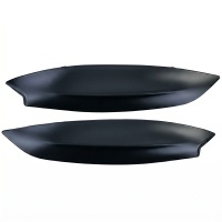 2 Paupieres de phares noir brillant pour VW Golf 5 03-08