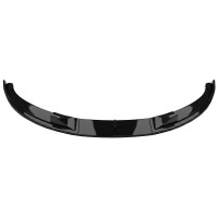 Spoiler lame avant - BMW Serie 5 pack M E60 E61 05-10 - noir brillant