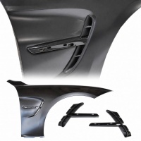 2 Ailes avant look M3 avec prises d’air noires pour BMW Série 3 F30 / F31 11-18