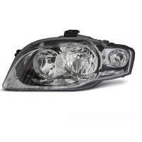 Phare gauche conducteur halogene AUDI A4 B7- 04-08 - Chrome