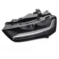 Phare halogene gauche AUDI A4 B8 phase 2 11-15 - Noir