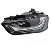 Phare xenon D3S gauche AUDI A4 B8 phase 2 11-15 - Noir