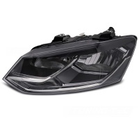 Phare avant gauche conducteur VW Polo 6C 14-17 - H7 - Noir