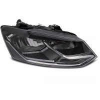Phare avant droit passager VW Polo 6C 14-17 - H7 - Noir