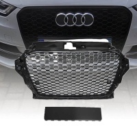 Grille calandre Audi A3 8V - look RS3 - Noir - PDC