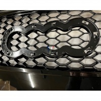 Grille calandre Audi A3 8P 08-12 - Nid d'abeille RS3 - Noir brillant