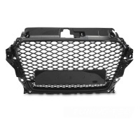 Grille calandre Audi A3 8V - look RS3 quattro - Noir Brillant - PDC