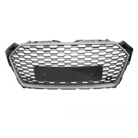 Grille calandre Audi A5 F5 16-18 - look RS5 - Argent Noir - PDC