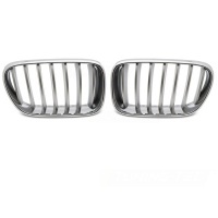 Grilles calandre BMW X3 F25 10-14 - Chrome Titane