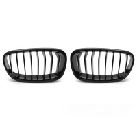 Grilles calandre BMW Serie 1 F20 11-15 - Noir Brillant
