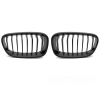 Grilles calandre BMW Serie 1 F20 11-15 - Noir Mat