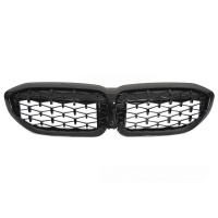 Grilles calandre BMW Serie 3 G20 G21 look diamant - 18-22 - Full Noir