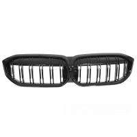 Grilles calandre BMW Serie 3 G20 G21 LCI look m3 - 22-25 - Noir Brillant