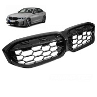 Grilles calandre BMW Serie 3 G20 G21 LCI look diamand - 22-25 - Noir Brillant