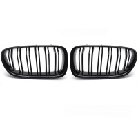 Grilles calandre BMW Serie 5 F10 F11 10-17 look M - Noir Brillant