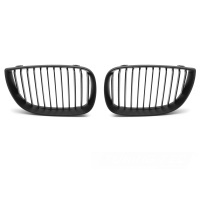 Grilles calandre BMW Serie 1 E81  E87 04-07 - Noir Mat